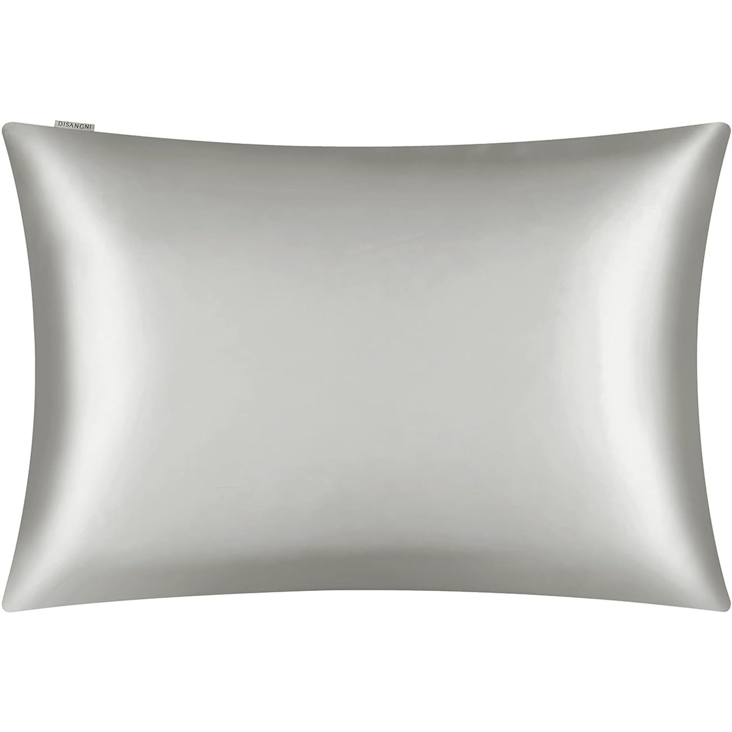 Light Grey 22 Momme Mulberry Silk Pillowcases, Queen 2 Pack: image 7