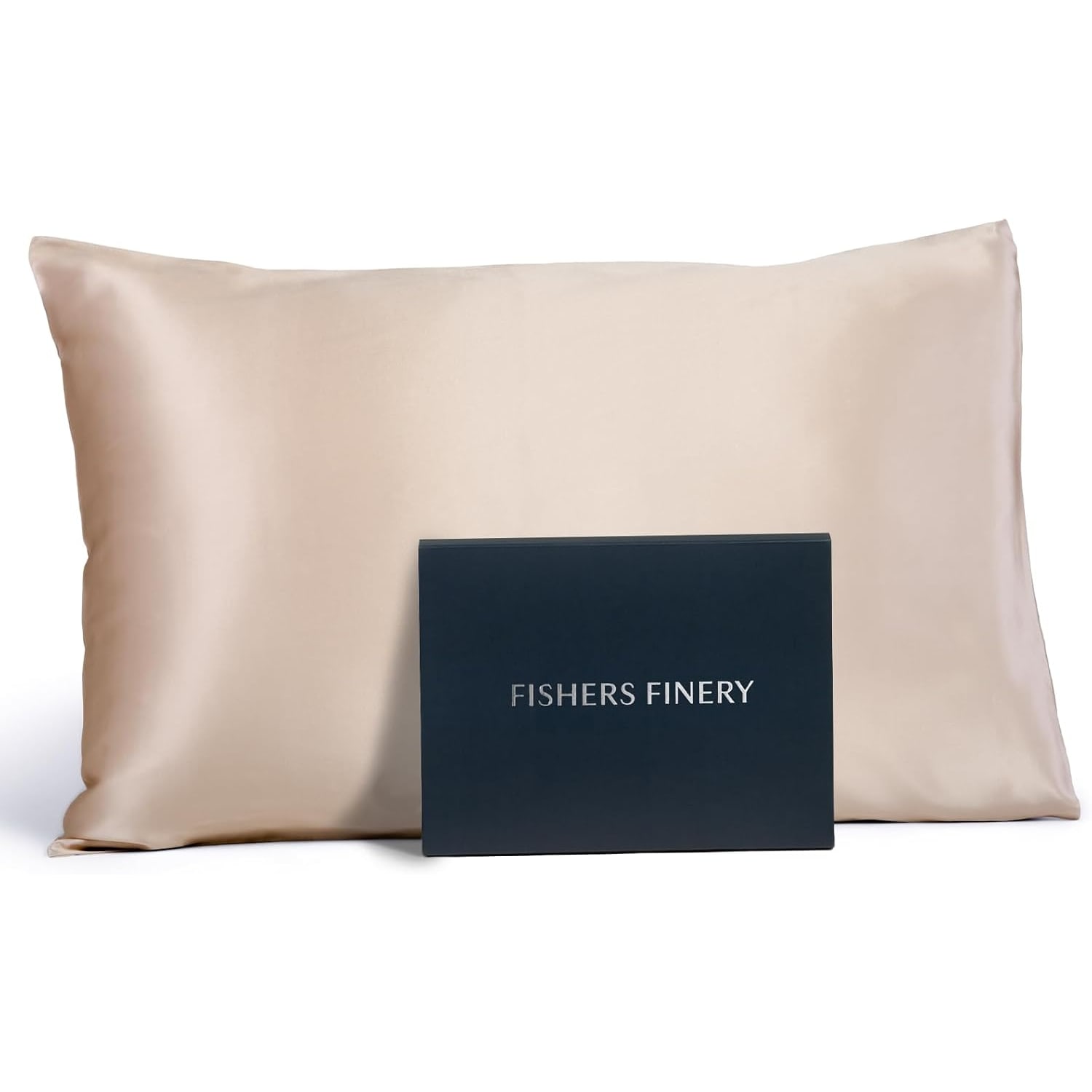 Taupe 25 Momme Mulberry Silk Pillowcase (Queen, Envelope Closure)