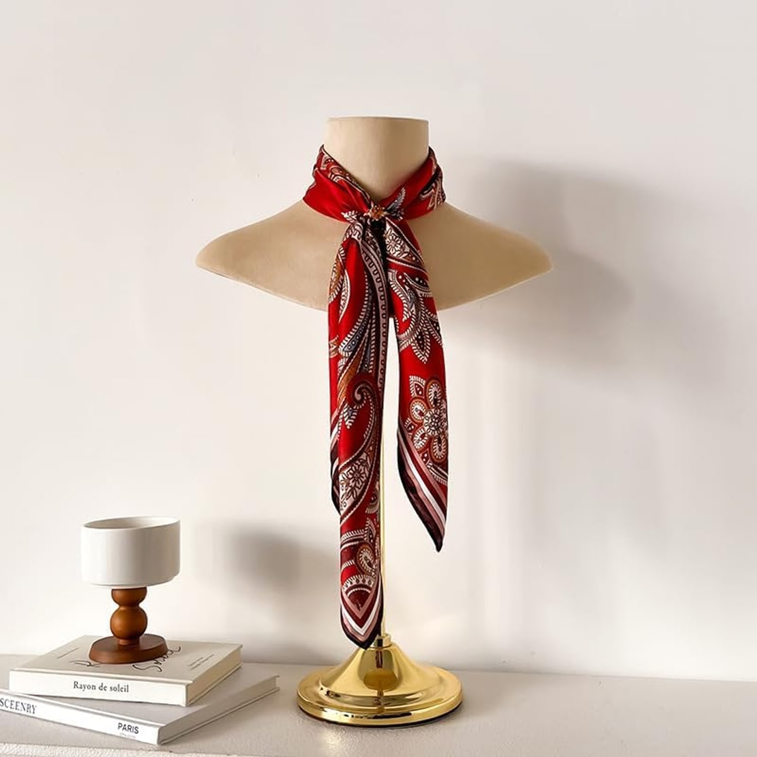 Printed Mulberry Silk Scarf 70cm Square: image 2