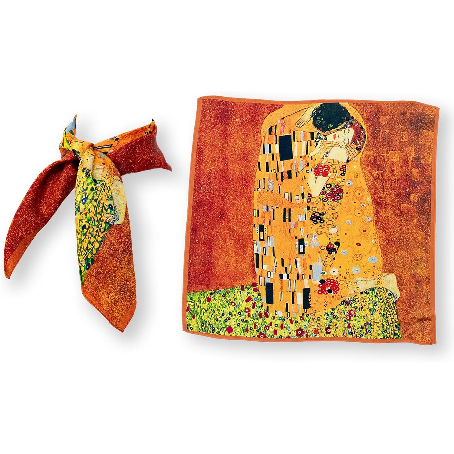 Small Square Mulberry Silk Scarf 53cm