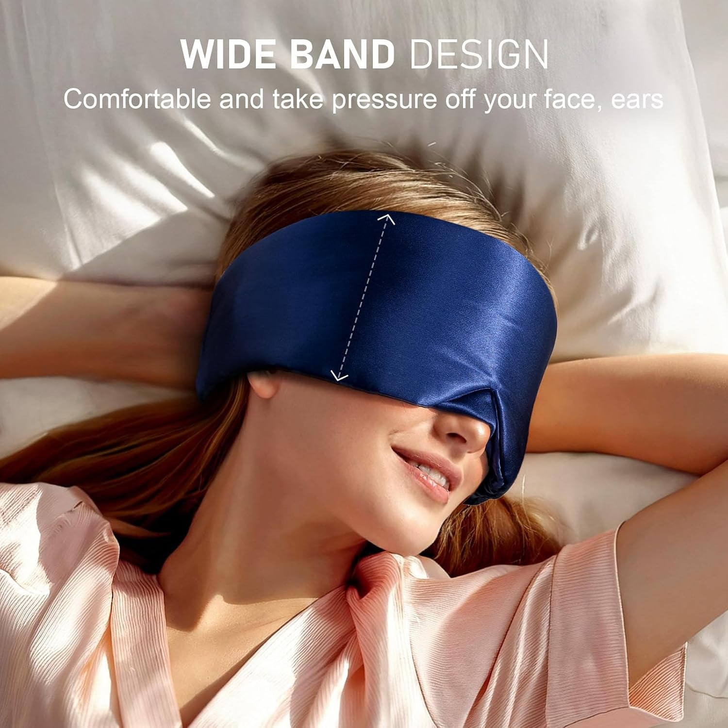 22 Momme Silk Sleep Mask for Side Sleepers: image 4